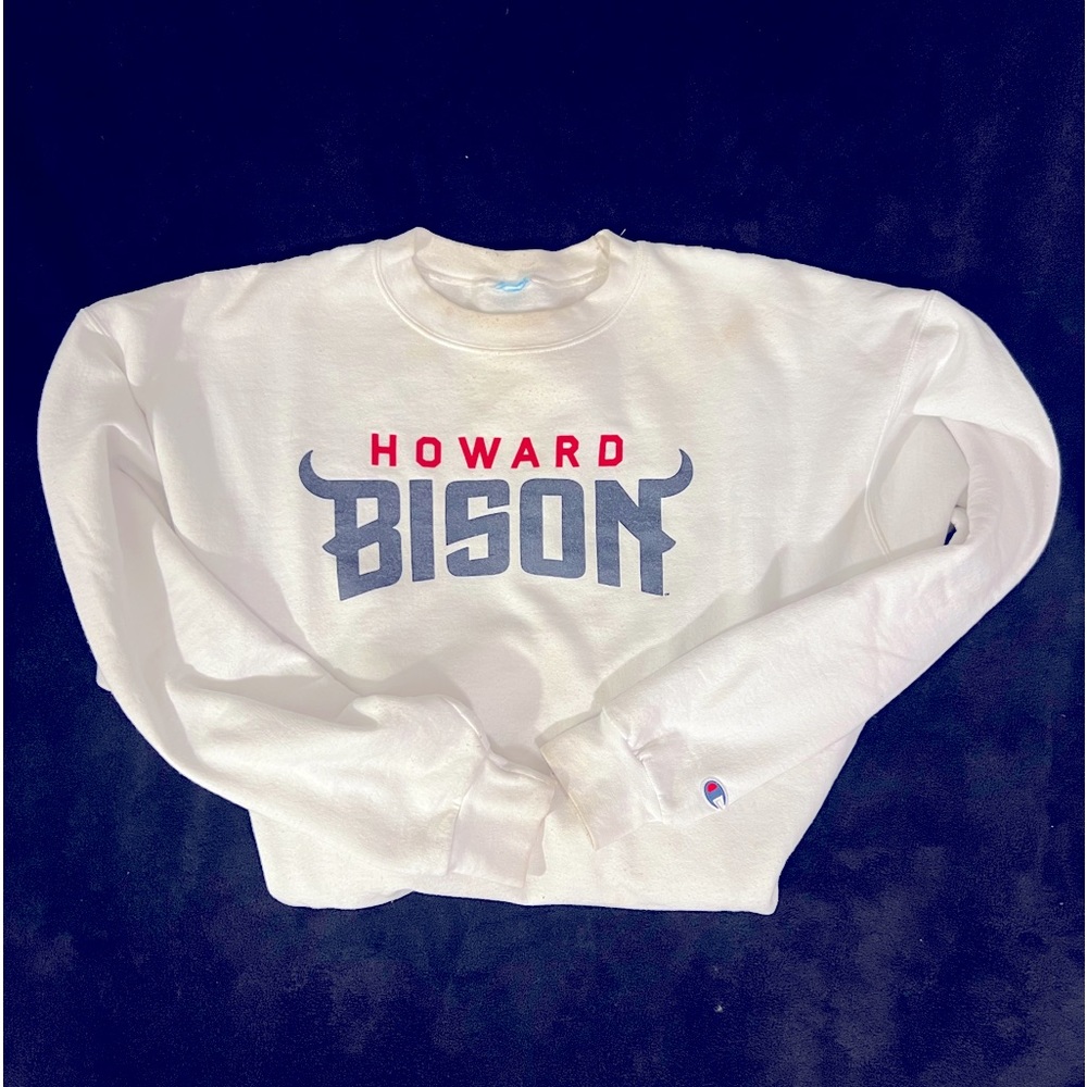 HOWARD UNIVERSITY 🦬 BISON 🦬 CHAMPION SWEATSHIRT SZ XXL
